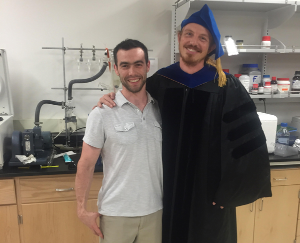 Mike elected to do science instead of attending his own graduation