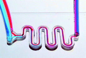 3D-printing of transparent bio-microfluidic devices in PEG-DA