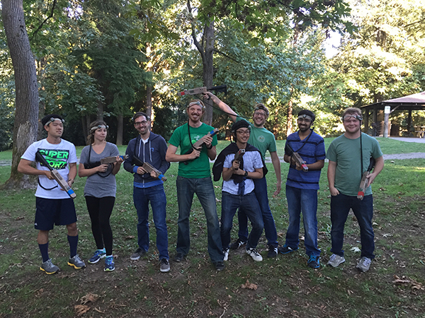 DeForest Lab Retreat 2015: Outdoor Laser Tag